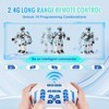 VEVOR RC Robot Toy Talking Dancing Gesture and Voice Remote Control Programmable - 3 of 4