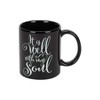 Elanze Designs It Is Well With My Soul White Script 11 Ounce Ceramic Stoneware Novelty Coffee Mug - 2 of 2