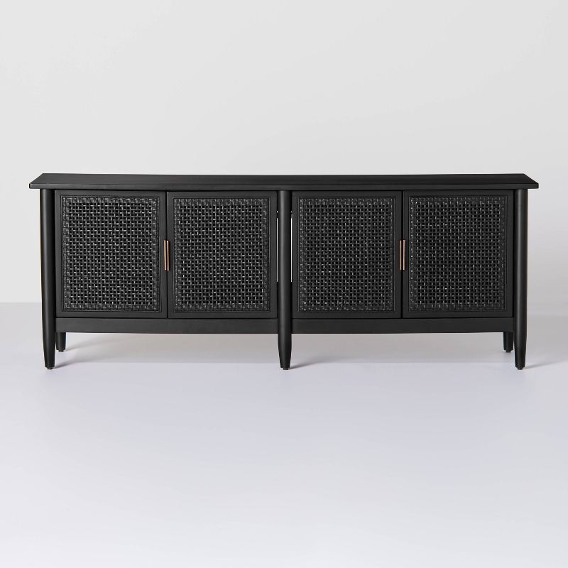 Wood & Cane Media Console - Hearth & Hand™ with Magnolia, 3 of 13