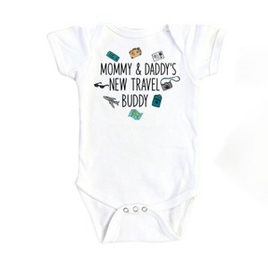 Travel Buddy - Baby Boy Girl Clothes Infant Onesie® Funny Cute Newborn GS1 - 1 of 1