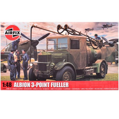 Level 2 Model Kit of Albion 3-Point Fueller Truck 1/48 Plastic Model kit by Airfix