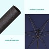 Sonkuki 10x6.5 FT Outdoor Patio Umbrella Market Table Umbrella With a Crank for Garden, Deck and Pool - 4 of 4