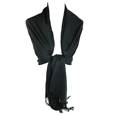 CTM Women's Classic Pashmina Style Wrap Scarf Shawl (Pack of 2) : Target