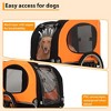 COZONY Bicycle Dog Carrier, 88 lbs Capacity Pet Bike Trailer with Air Tires, Foldable Waterproof Design and Universal Coupler - 4 of 4