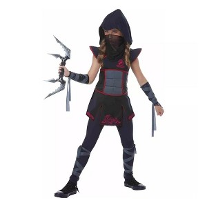 Fearless Ninja Girl's Child Costume - 1 of 4