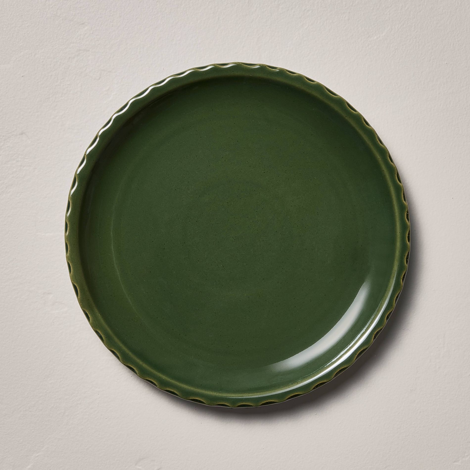 10.5" Pinched Edge Stoneware Plate - Hearth & Hand™ with Magnolia