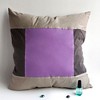 Slickblue Contemporary Design Knitted Fabric Throw Pillow Cushion 19.7"x19.7" - Down Alternative, 4 Options Available - 4 of 4