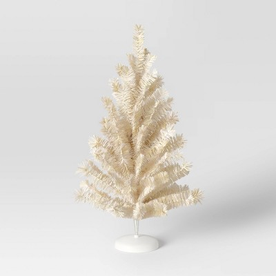 22&#34; Mini Artificial Christmas Tree Cream - Wondershop&#8482;