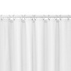 Waffle Weave Shower Curtain, Polyester Fabric Shower Curtains for Bathroom Washable - 4 of 4