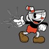 Girl's Cuphead Finger Point Cuphead T-Shirt - 2 of 4
