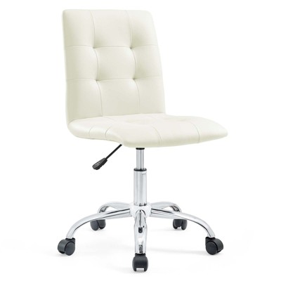 Modway Prim Armless Mid Back Office Chair