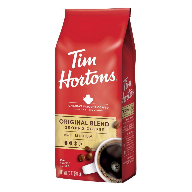 Tim Hortons Medium Roast Ground Coffee , 4 of 9