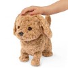 Our Generation Playful Paws Goldendoodle Puppy Walking & Barking Electronic Interactive Pet Dog Plush - 3 of 4