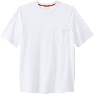 Boulder Creek by KingSize  Heavyweight Crewneck Pocket T-Shirt - 1 of 4
