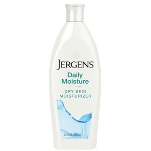 Jergens Daily Moisture Body Lotion with Hydralucence Blend, Dry Skin Moisturizer, Dry Skin Relief Scented - 10 fl oz - 1 of 4