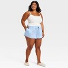 Women's Satin Pajama Shorts - Auden™ - 3 of 3