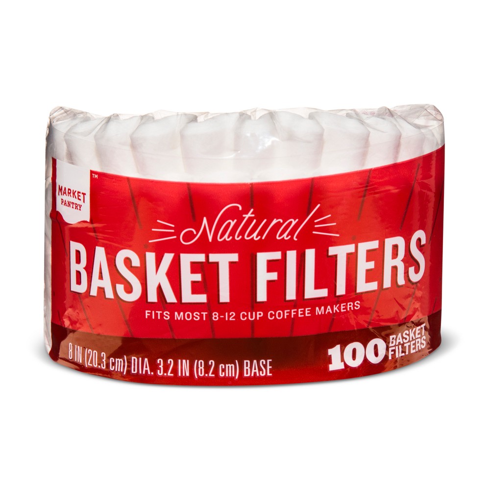 Natural Coffee Filters 100ct Market Pantry