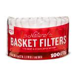 Natural Coffee Filters - 100ct - Market Pantry™