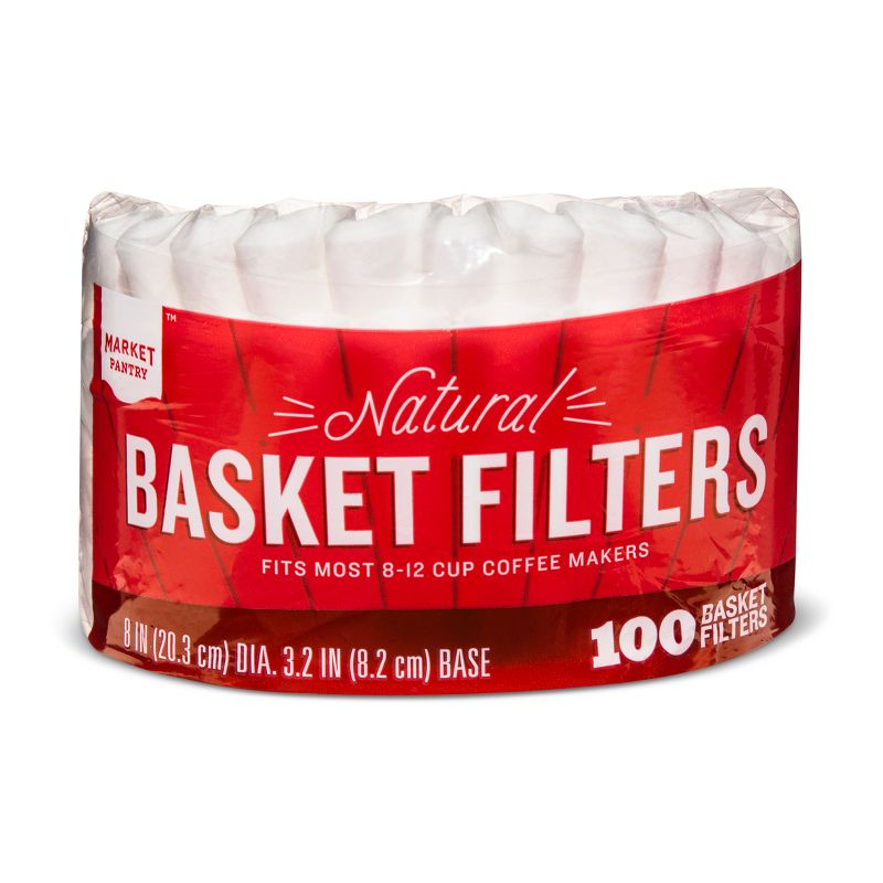 Natural Coffee Filters - 100ct - Market Pantry&#8482;, 1 of 2