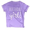 Lalo & Luna Happy Birthday T-Shirt (Girls 1 to 12) Sassy Kids Party Tee - Sweet Baby/Toddler Outfit - 2 of 3