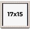 PosterPalooza | Minimalist Shadow Box Silver Picture Frame - UV Acrylic, Backing Board, Hanging Hardware - 2 of 4