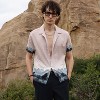 Campus Sutra Men Men's Sky Blue & Space Blue Lakeside Ombre Shirt - 2 of 4