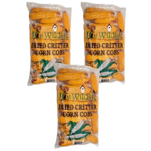 JCS Wildlife Dried Squirrel Corn Cobs - Grown in Southern Indiana - Each Bag Weighs About 14 lbs - 1 of 3