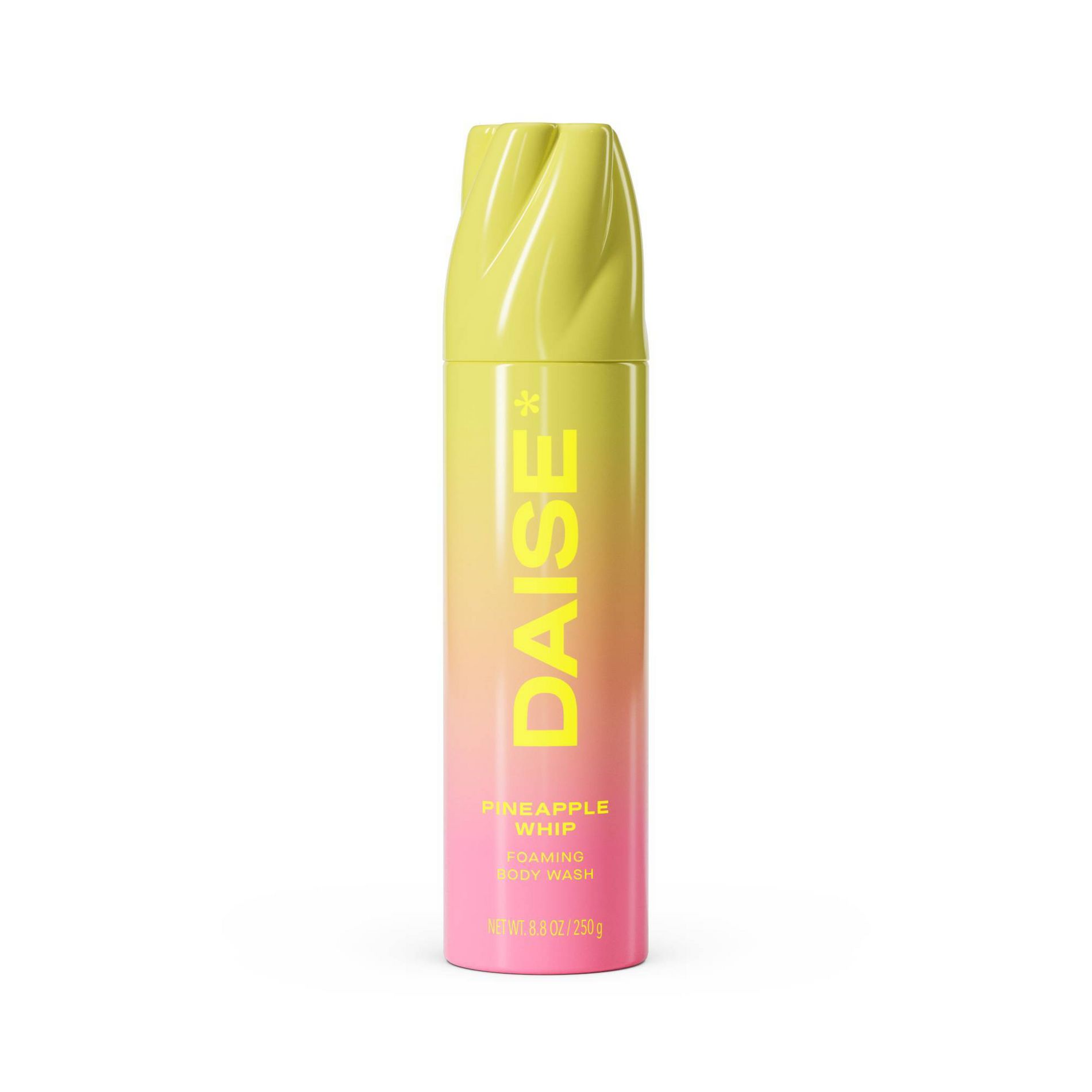DAISE Pineapple Foaming Body Wash - 8.8oz: Basic Cleansing, Whole Body, Aerosol Can