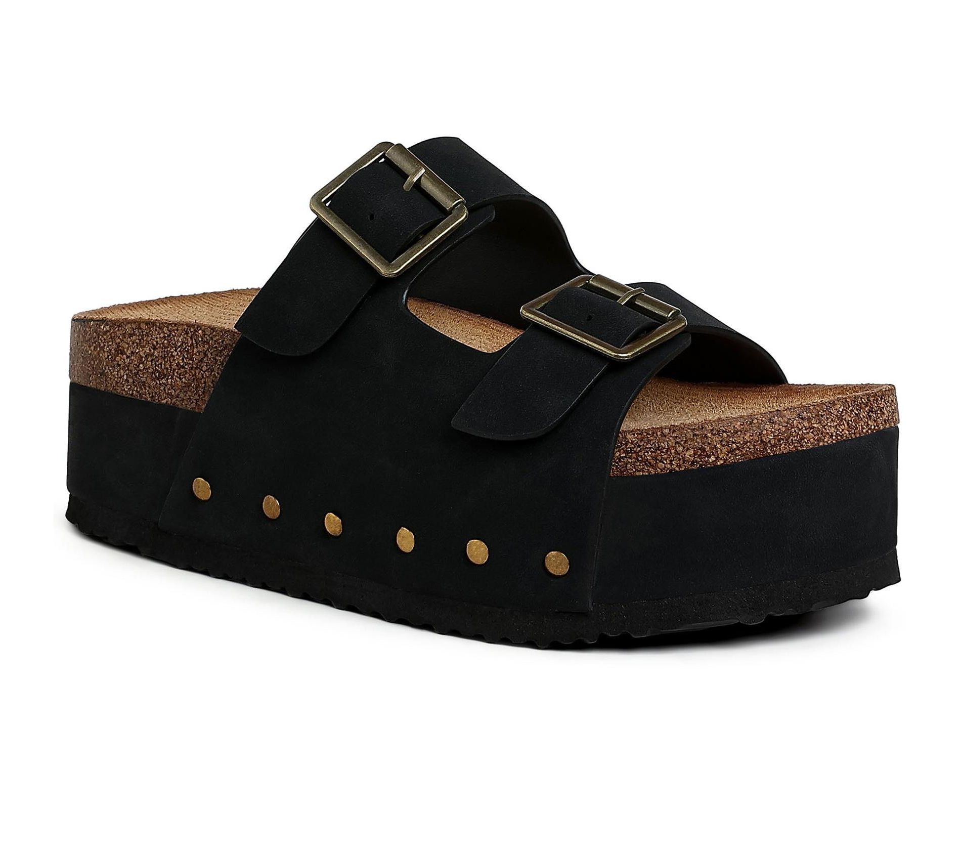 Impala Studded Faux Leather Slip Ons