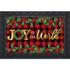 Briarwood Lane Doormat 30x18 Indoor Outdoor Joy To the World Christmas For Christmas Doormat - 2 of 4