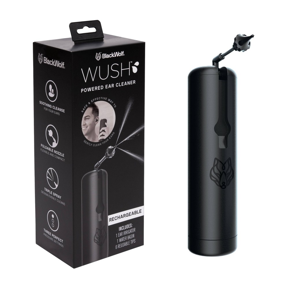 Black Wolf Wush - Powered Ear Cleaner