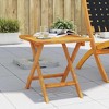 vidaXL Garden Side Table Small Table Patio Furniture, Solid Acacia Wood 40 x 40 x 40 cm, Outdoor Table, Garden Furniture - 2 of 4
