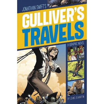 Gulliver's Travels - (Graphic Revolve: Common Core Editions) by  Jonathan Swift (Paperback)