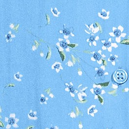 bermuda blue snow drop floral