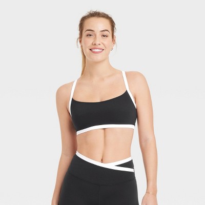 Women's Everyday Soft Light Support Piped Midline Sports Bra - All In Motion™