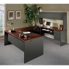 HON 38000 Series Return Shell, Left, 48w x 24d x 29.5h, Mahogany/Charcoal - 2 of 2