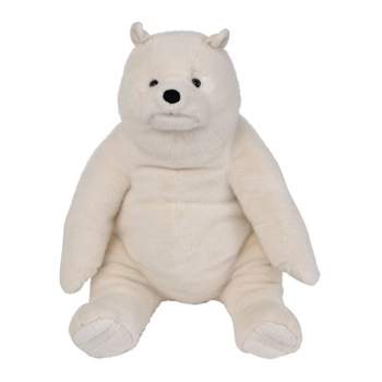 Manhattan Toy 18" Cream Kodiak Teddy Bear Plush Toy with Soft Suede-Like Paws