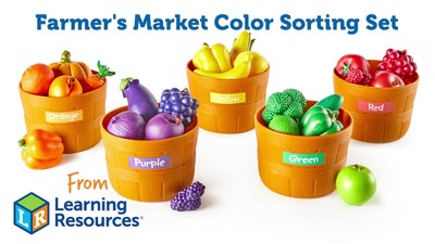 Learning Resources Farmer's Market Color Sorting Set