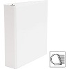 Business Source D-Ring Binder w/ Pockets 2" Capacity White 28442 - 2 of 4