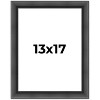 PosterPalooza | Refined Black Picture Frame - UV Acrylic, Foam Board Backing, Hanging Hardware - 2 of 4