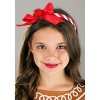 HalloweenCostumes.com Large Girl Gingerbread Girl's Costume Dress, Red/White/Brown - image 4 of 4