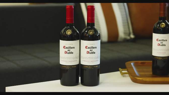 Casillero Del Diablo Carmenere Red Wine - 750ml Bottle, 6 of 7, play video