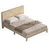 Galano Queen Weiss Clara Bed with Headboard – Oslo Oak - 4 of 4