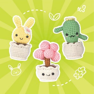 Wizardi Amigurumi DIY Crochet Kit F07N8-M253 : Target