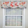 RLF Home 100% Cotton Prosperity Provance  Fully lined Windows Rod Pocket Valance 50" x 15"  Gray - 2 of 4