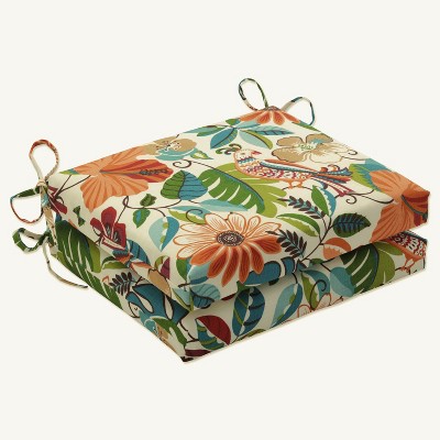 Lensing Jungle Outdoor Cushion Set - White - Pillow Perfect