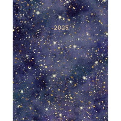 Willow Creek Press Starry Night 2025 7.5"x9.5" Booklet Mntly Planner: Art Paper, Sewn Binding, All Ages, January-December