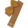 INSPIRE CHIC Women's PU Leather Elastic Band Bowknot Decor Stretch Belt 2 Pcs - 2 of 4