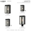 Livex Lighting Lafayette 1 - Light Wall Light in  Black - 2 of 4