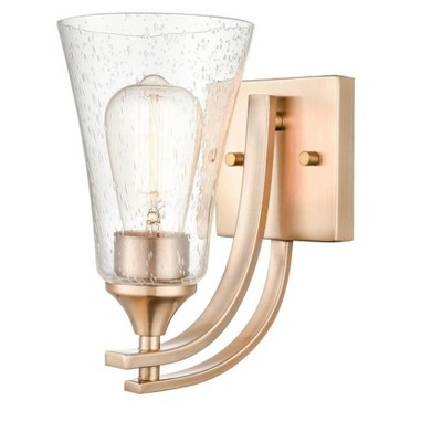 Millennium Lighting Natalie 1 - Light Vanity in  Modern Gold